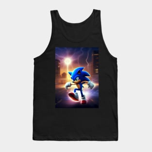 lightning speed sonic Tank Top